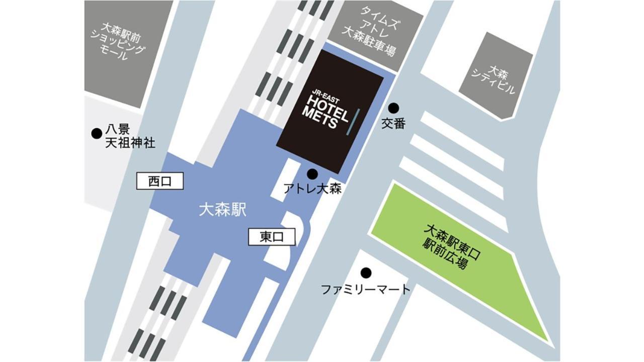 JR-East Hotel Mets Omori Kawasaki  Exteriör bild